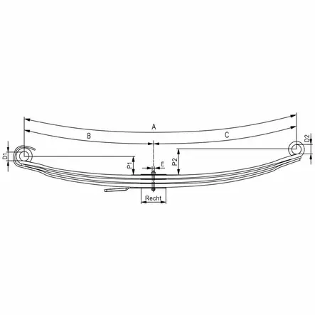 ETUJOUSI MB 3L - Lehtijouset ja paraabelijouset - 33926000 - 1