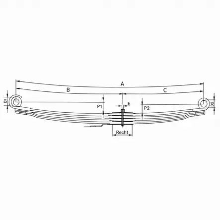 MB ETUJOUSI 4L - Lehtijouset ja paraabelijouset - 33890000 - 1