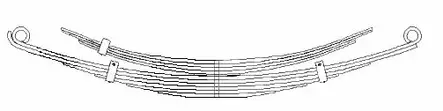 MITSUBISHI TAKAJOUSI 6/1/4L - Lehtijouset ja paraabelijouset - 25884800 - 1