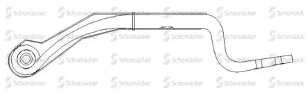 SAF JOUSIVARSI 1X54MM - Ilmajousien tukivarret - 88618700 - 1