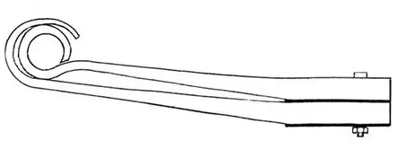 SAF JOUSIVARSI 2X43MM - Ilmajousien tukivarret - 405-88611800 - 1