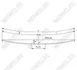 IVECO DAILY ETUJOUSI 1L - Lehtijouset ja paraabelijouset - 67504000 - 1