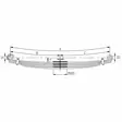 ETUJOUSI DAF 4L - Lehtijouset ja paraabelijouset - 101-29330000 - 1
