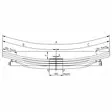 IVECO TAKAJOUSI 4L - 42126135 - Lehtijouset ja paraabelijouset - 2200300 - 1