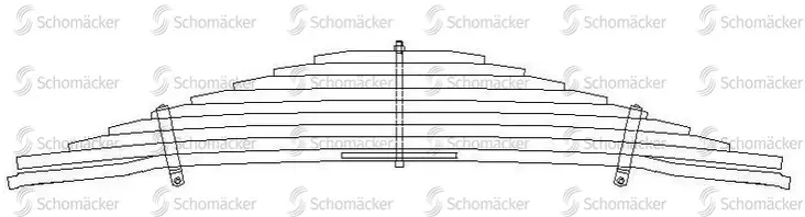 VOLVO TAKAJOUSI 9L - 257659 - Lehtijouset ja paraabelijouset - VT09703000 - 1