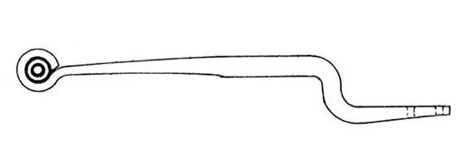 BPW JOUSIVARSI 1X48MM - Ilmajousien tukivarret - 405-88134200 - 1