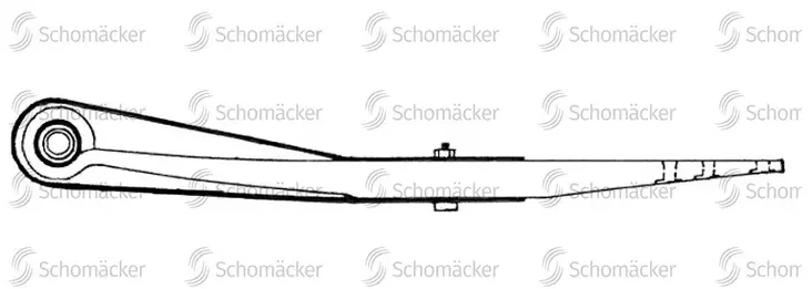 BPW JOUSIVARSI 1L (1X48MM) - Ilmajousien tukivarret - 405-88130800 - 1