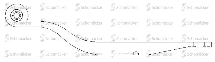 BPW JOUSIVARSI 1L - Ilmajousien tukivarret - 88176100 - 1