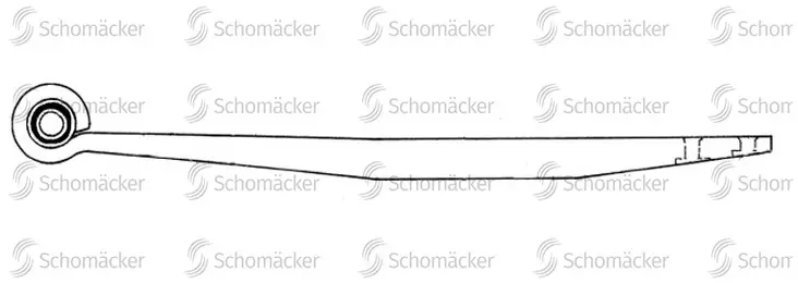 BPW JOUSIVARSI 1X48MM - Ilmajousien tukivarret - 405-88133900 - 1