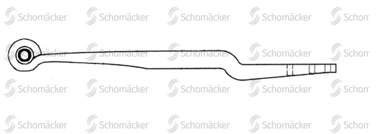 BPW JOUSIVARSI 1X56MM - Ilmajousien tukivarret - 405-88158400 - 1