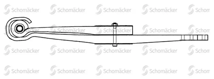 BPW JOUSIVARSI 2X48MM - Ilmajousien tukivarret - 88151700 - 1