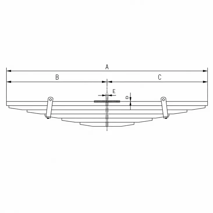 DAF TAKAJOUSI 371355 - Lehtijouset ja paraabelijouset - 29385000 - 1