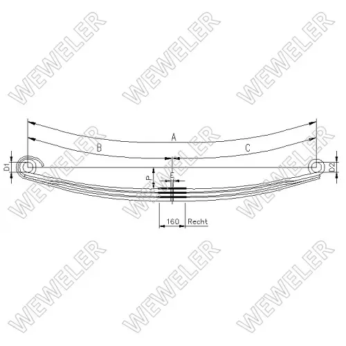 ETUJOUSI MB 3L - Lehtijouset ja paraabelijouset - 0968600 - 2