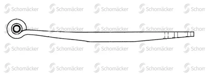 BPW JOUSIVARSI 1X51MM - Ilmajousien tukivarret - 405-88135900 - 1