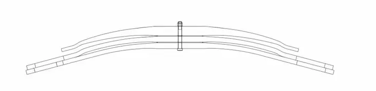 IVECO TAKAJOUSI 2/1L - 5801523287 - Lehtijouset ja paraabelijouset - 67595000 - 1