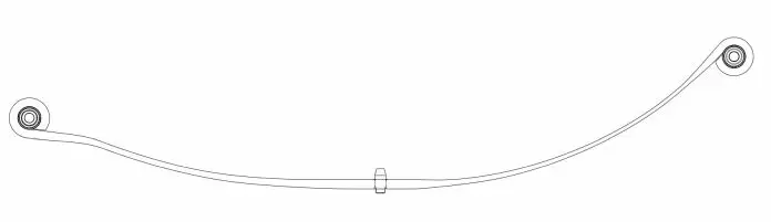 SCANIA ETUJOUSI 1L (1X24MM) - Lehtijouset ja paraabelijouset - 90146000 - 1