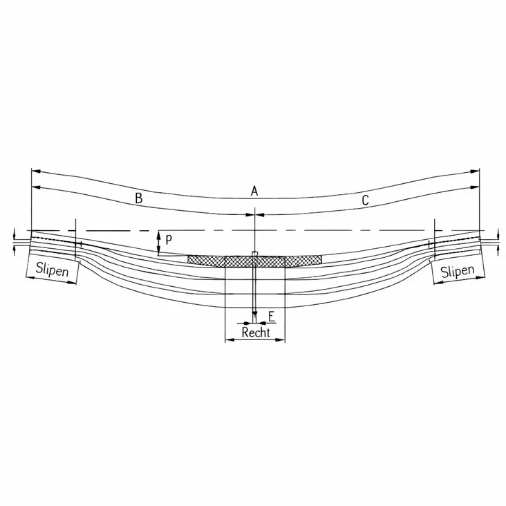 SCANIA TAKAJOUSI 4L - 1923855 - Lehtijouset ja paraabelijouset - 90221000 - 1