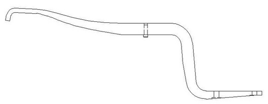 VOLVO TAKAJOUSI 1L - Ilmajousien tukivarret - 09751000 - 1