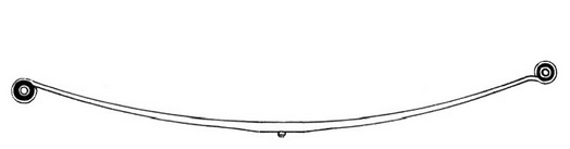 TAKAJOUSI 1L (25MM) - Lehtijouset ja paraabelijouset - 1000400 - 1