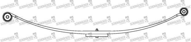 TAKAJOUSI 1-LEHTINEN - Lehtijouset ja paraabelijouset - 67561000 - 1