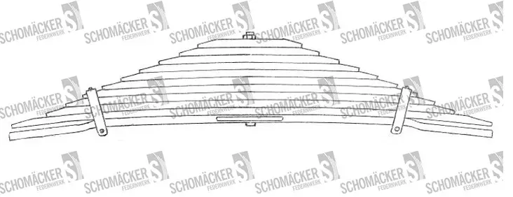 VOLVO TAKAJOUSI 11L - Lehtijouset ja paraabelijouset - 09637000 - 1