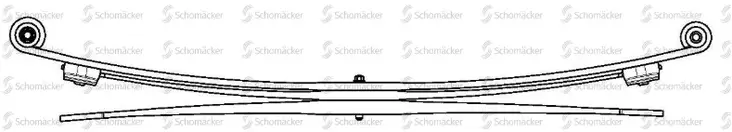 TAKAJOUSI 2/1-LEHTINEN MERCEDES - Lehtijouset ja paraabelijouset - 33965000 - 1