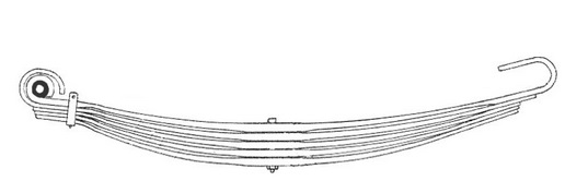 TAKAJOUSI 5-LEHTINEN - Lehtijouset ja paraabelijouset - 1901100 - 1