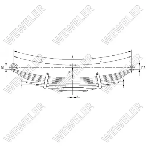 TAKAJOUSI 6/5-LEHTINEN - Lehtijouset ja paraabelijouset - 90215000 - 2