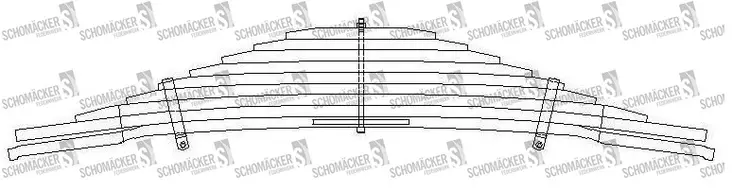 TAKAJOUSI 9-LEHTINEN - Lehtijouset ja paraabelijouset - 1963500 - 1