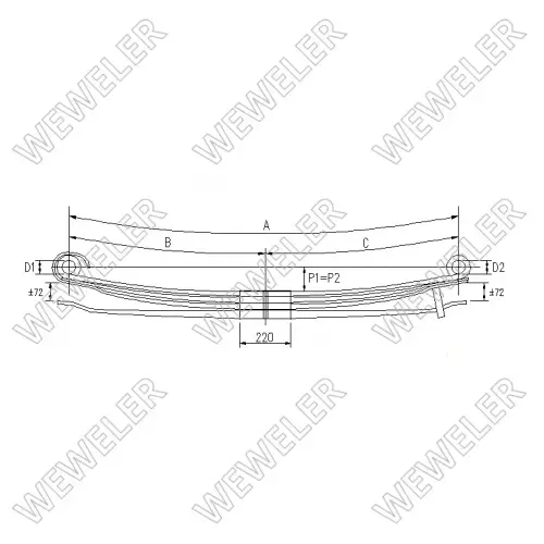 TAKAJOUSI MB 3/1L - Lehtijouset ja paraabelijouset - 1068100 - 1