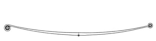 TAKALEHTIJOUSI 1-LEHTINEN - Lehtijouset ja paraabelijouset - 4001700 - 1