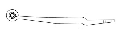 TUKIVARSI 1-LEHTINEN - Ilmajousien tukivarret - 405-88170200 - 1