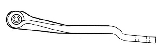 TUKIVARSI 1-LEHTINEN - Ilmajousien tukivarret - 405-88616800 - 1