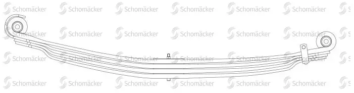 VOLVO ETUJOUSI 4L - 24042713 - Lehtijouset ja paraabelijouset - 09222000 - 1