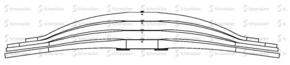 VOLVO/RENAULT TAKAJOUSI 4L - Lehtijouset ja paraabelijouset - 85014900 - 1