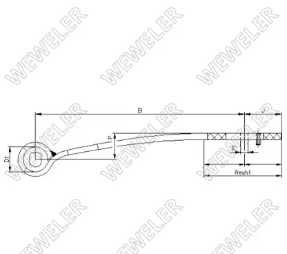 VOLVO/RENAULT TUKIVARSI 1L - Lehtijouset ja paraabelijouset - 85015800 - 1