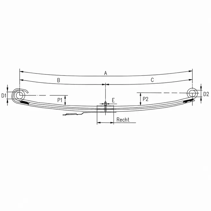 MB ETUJOUSI 2L - Lehtijouset ja paraabelijouset - F020T821ZA75 - 1